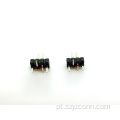 Conector de cabeçalho de pino de passo de 1,27 mm 4P